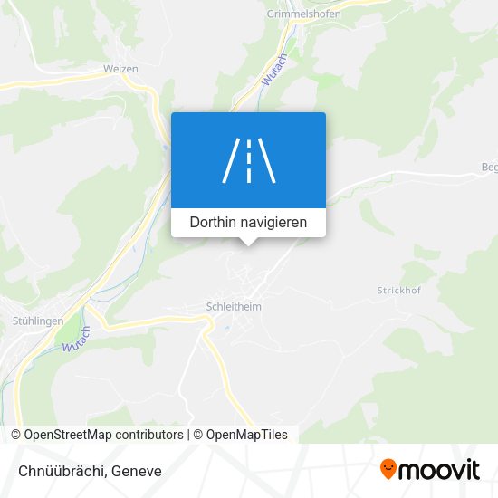 Chnüübrächi Karte