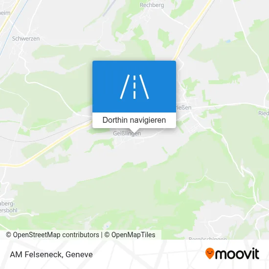 AM Felseneck Karte