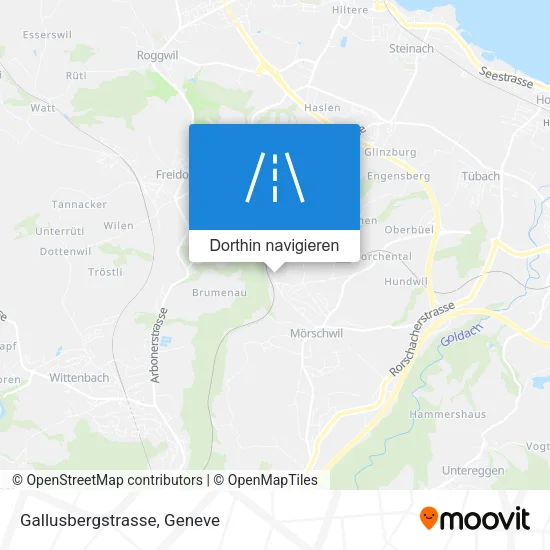 Gallusbergstrasse Karte