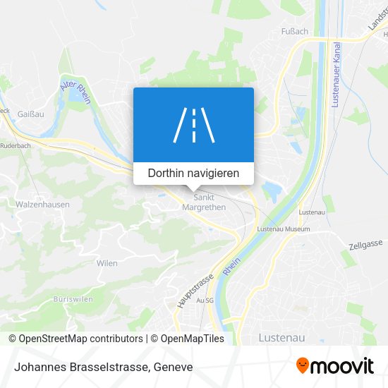 Johannes Brasselstrasse Karte
