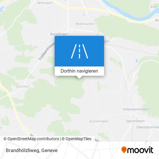 Brandhölzliweg Karte