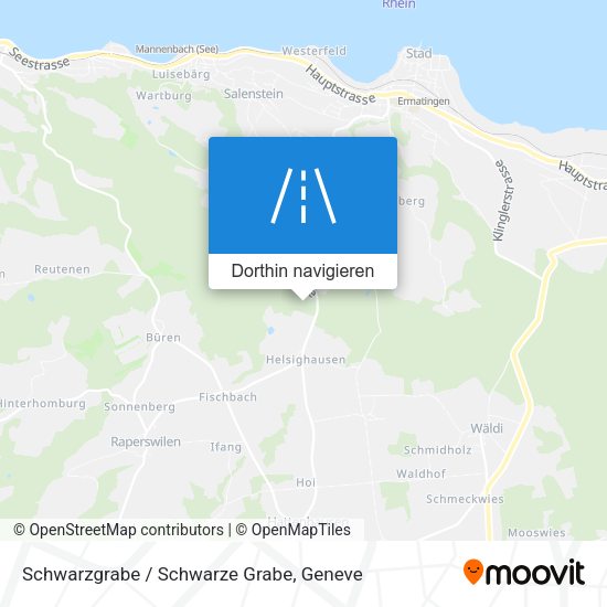 Schwarzgrabe / Schwarze Grabe Karte