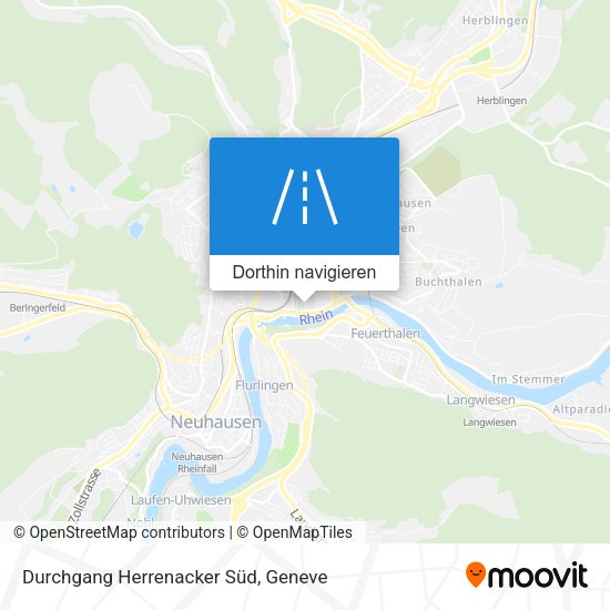 Durchgang Herrenacker Süd Karte