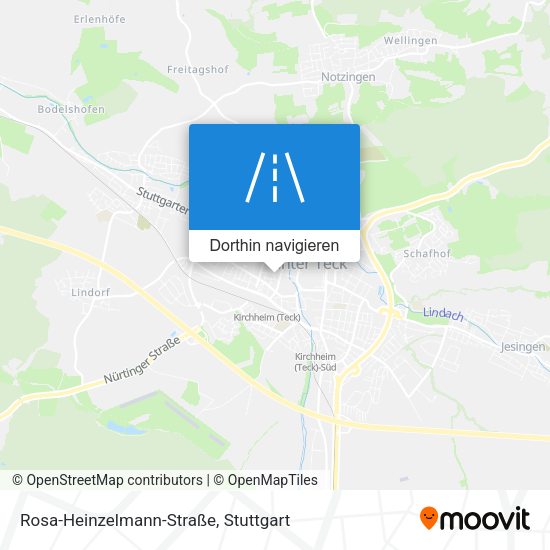 Rosa-Heinzelmann-Straße Karte