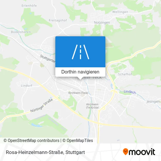 Rosa-Heinzelmann-Straße Karte