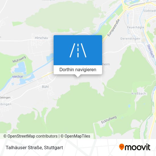 Talhäuser Straße Karte