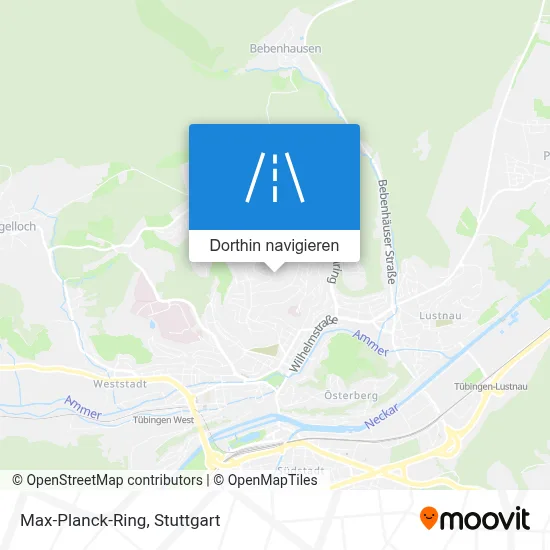 Max-Planck-Ring Karte