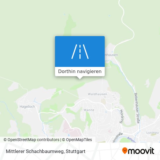 Mittlerer Schachbaumweg Karte