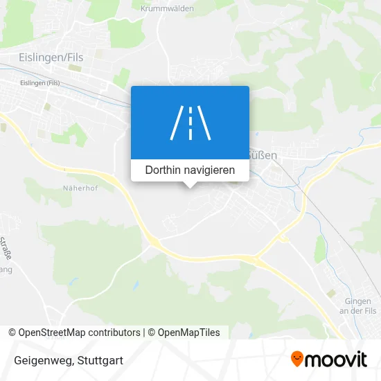 Geigenweg Karte