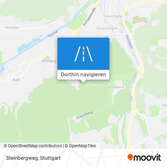 Steinbergweg Karte