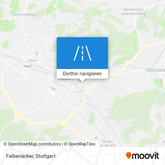 Falbenäcker Karte