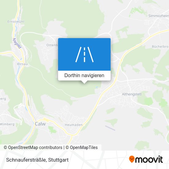 Schnaufersträßle Karte