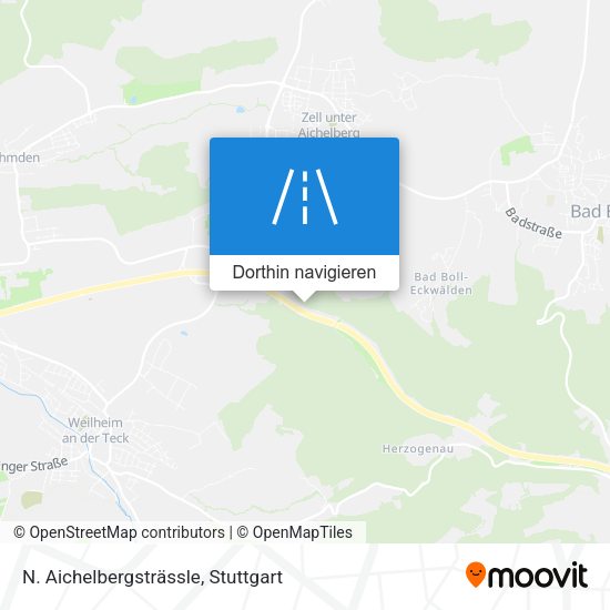 N. Aichelbergsträssle Karte