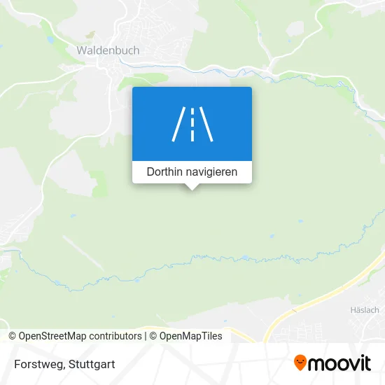 Forstweg Karte