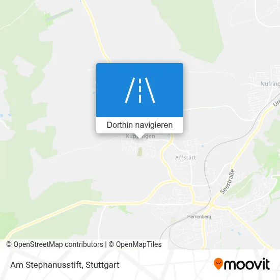 Am Stephanusstift Karte