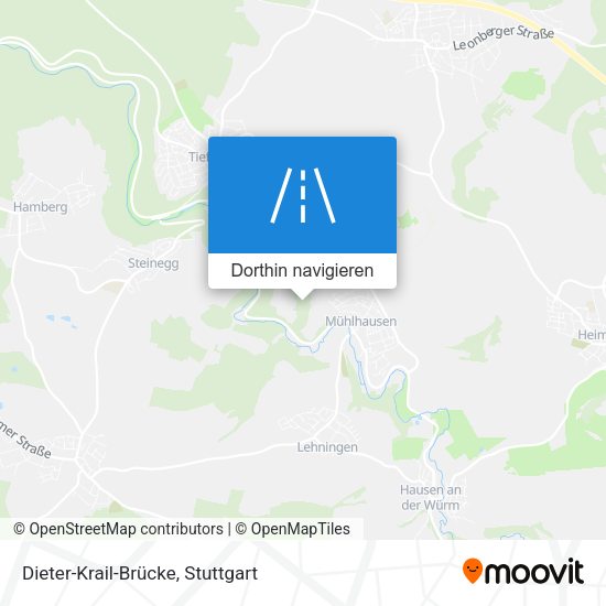 Dieter-Krail-Brücke Karte