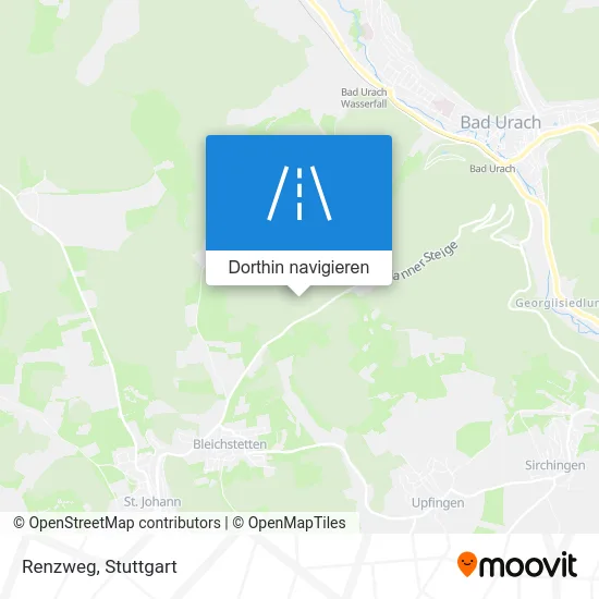 Renzweg Karte