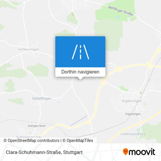 Clara-Schuhmann-Straße Karte