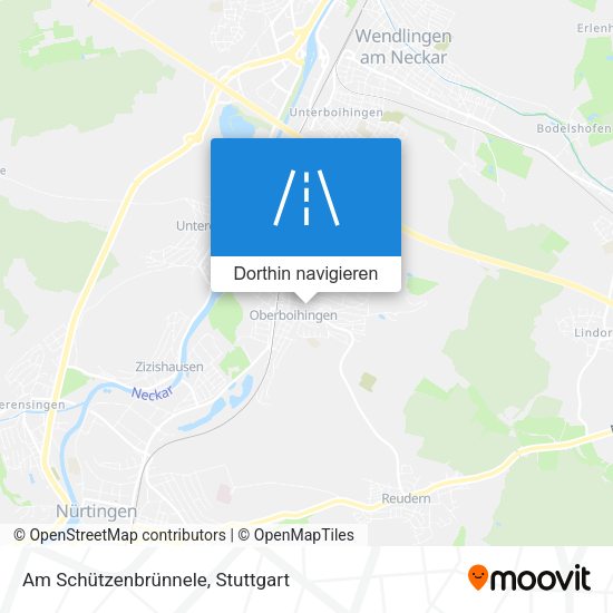 Am Schützenbrünnele Karte