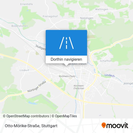 Otto-Mörike-Straße Karte