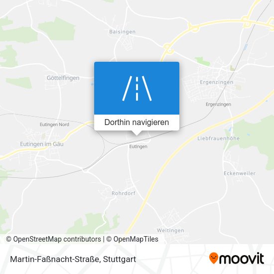 Martin-Faßnacht-Straße Karte