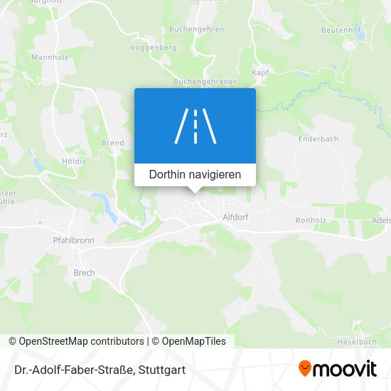 Dr.-Adolf-Faber-Straße Karte