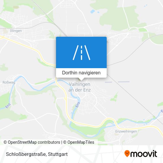 Schloßbergstraße Karte