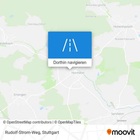 Rudolf-Strom-Weg Karte