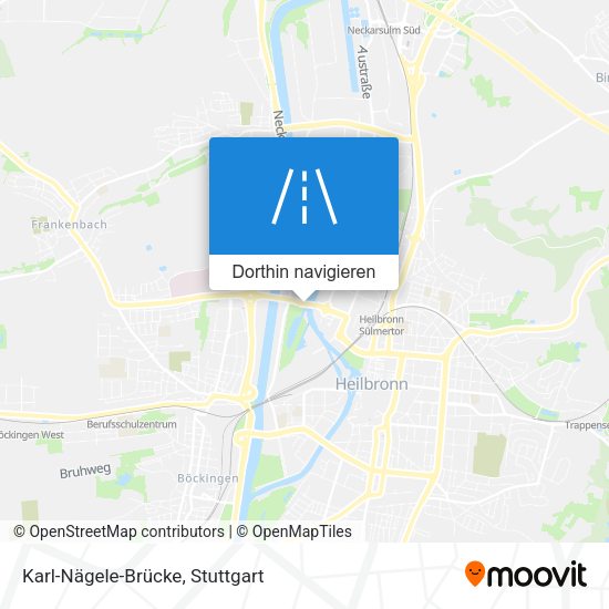 Karl-Nägele-Brücke Karte