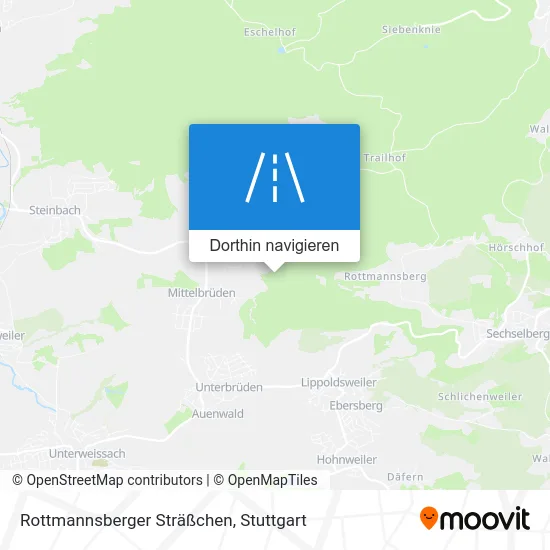Rottmannsberger Sträßchen Karte