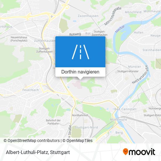 Albert-Luthuli-Platz Karte