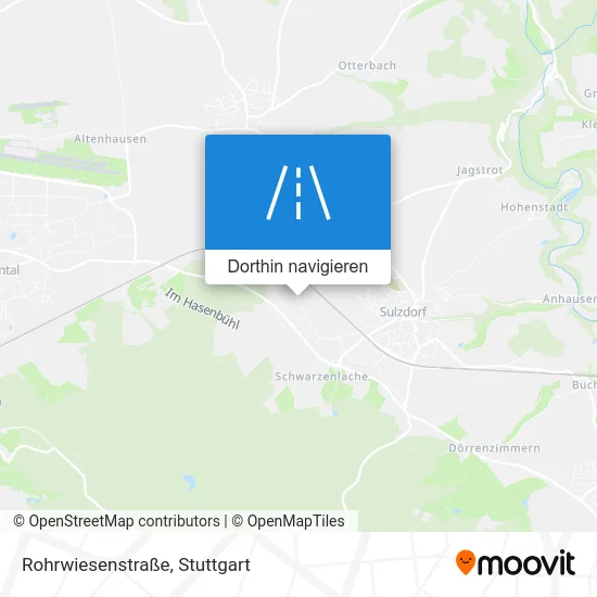 Rohrwiesenstraße Karte