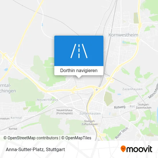 Anna-Sutter-Platz Karte