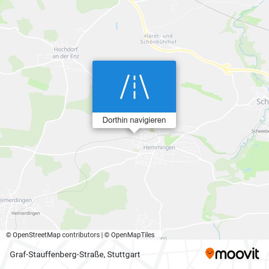 Graf-Stauffenberg-Straße Karte