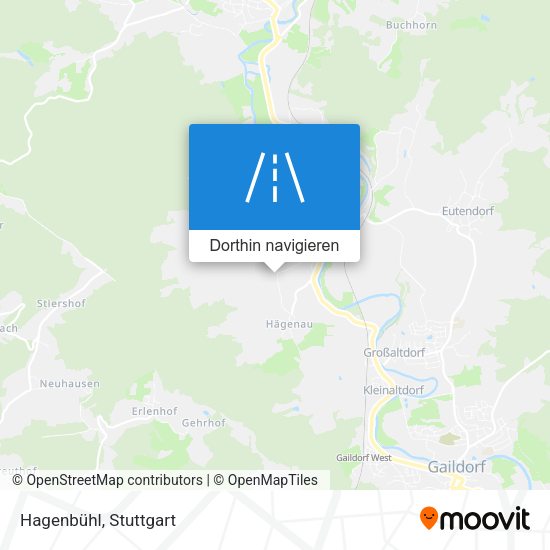 Hagenbühl Karte