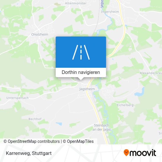 Karrenweg Karte