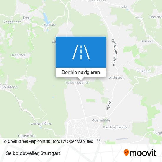 Seiboldsweiler Karte