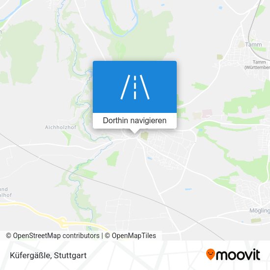 Küfergäßle Karte