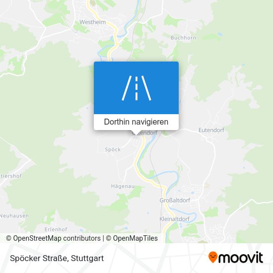 Spöcker Straße Karte