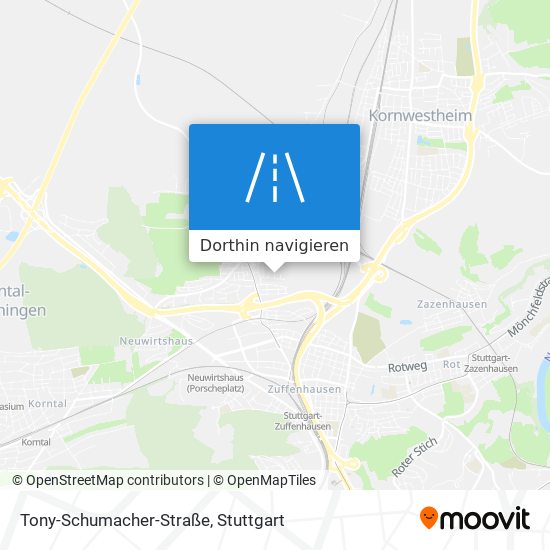 Tony-Schumacher-Straße Karte
