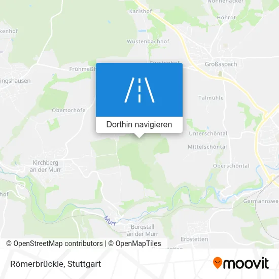 Römerbrückle Karte