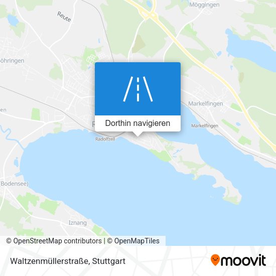 Waltzenmüllerstraße Karte