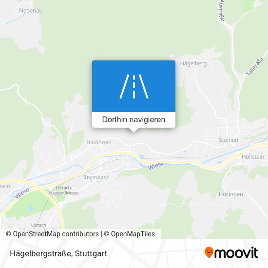 Hägelbergstraße Karte