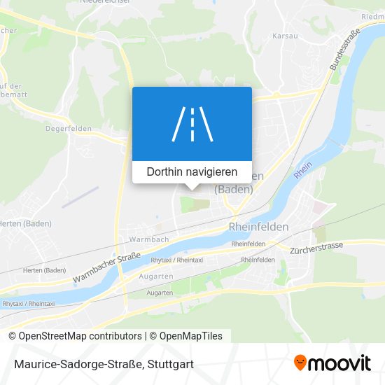 Maurice-Sadorge-Straße Karte