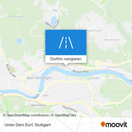 Unter Dem Dorf Karte