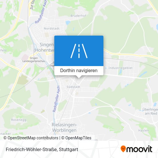 Friedrich-Wöhler-Straße Karte