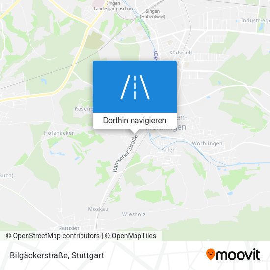 Bilgäckerstraße Karte