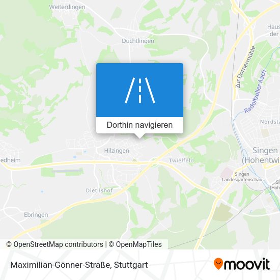 Maximilian-Gönner-Straße Karte