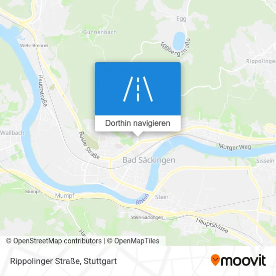 Rippolinger Straße Karte