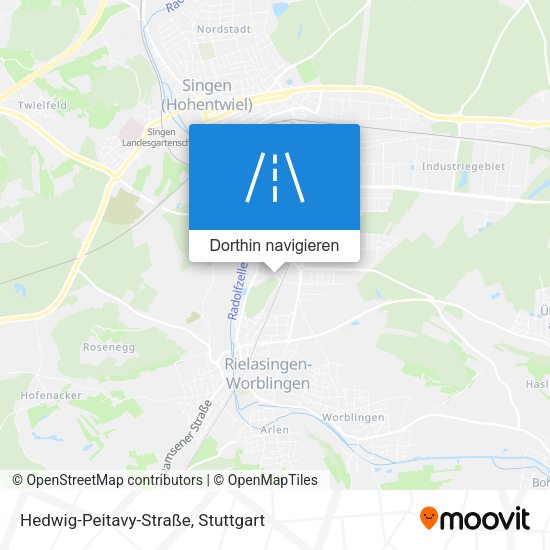 Hedwig-Peitavy-Straße Karte